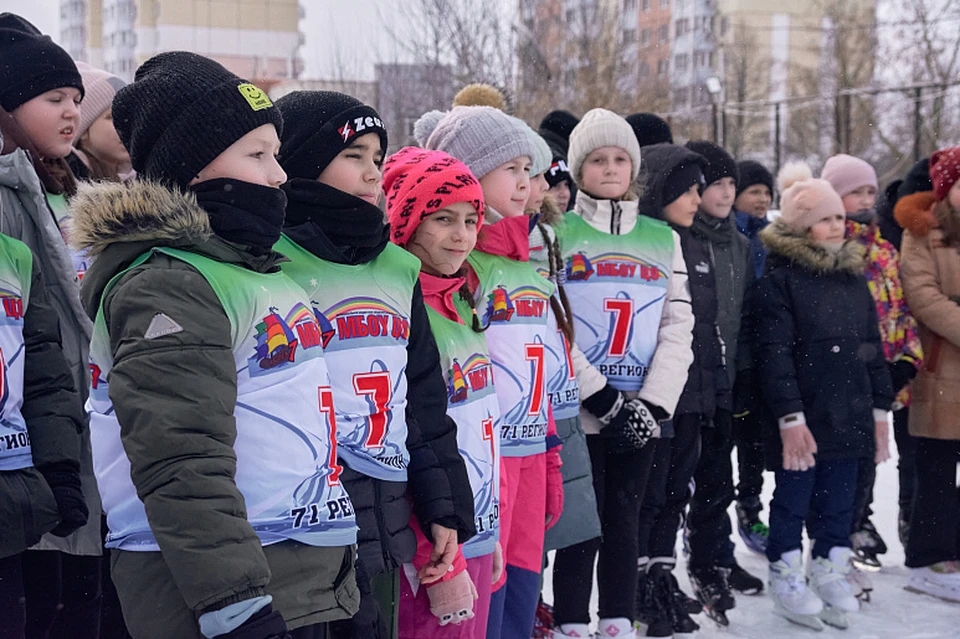 В Зареченском округе Тулы прошел фестиваль «Зимнего спорта»