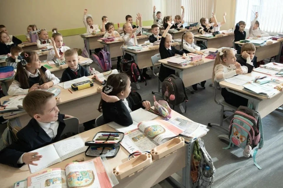 В обновленном корпусе начальной школы гимназии №2 начались занятия. Фото: sev.gov.ru