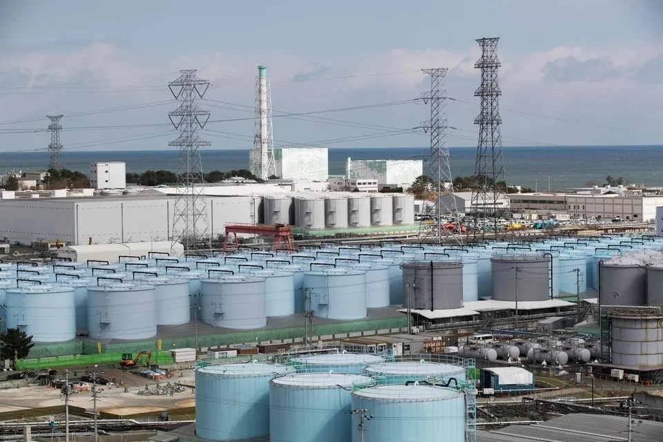 Утечка воды с радионуклидами произошла на АЭС «Фукусима-1». Фото: AP Photo / Hiro Komae