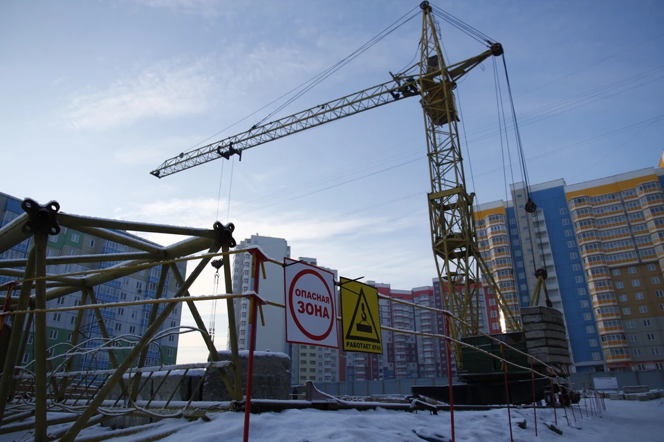 В Красноярске законсервируют три недостроенных высотки на Бугаче