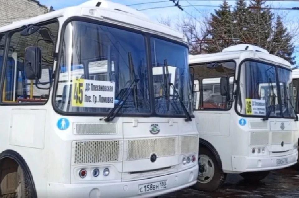 Новые автобусы в тестовом режиме направили на маршруты в отдаленные жилые массивы города. Фото: ТГ/Ключаров