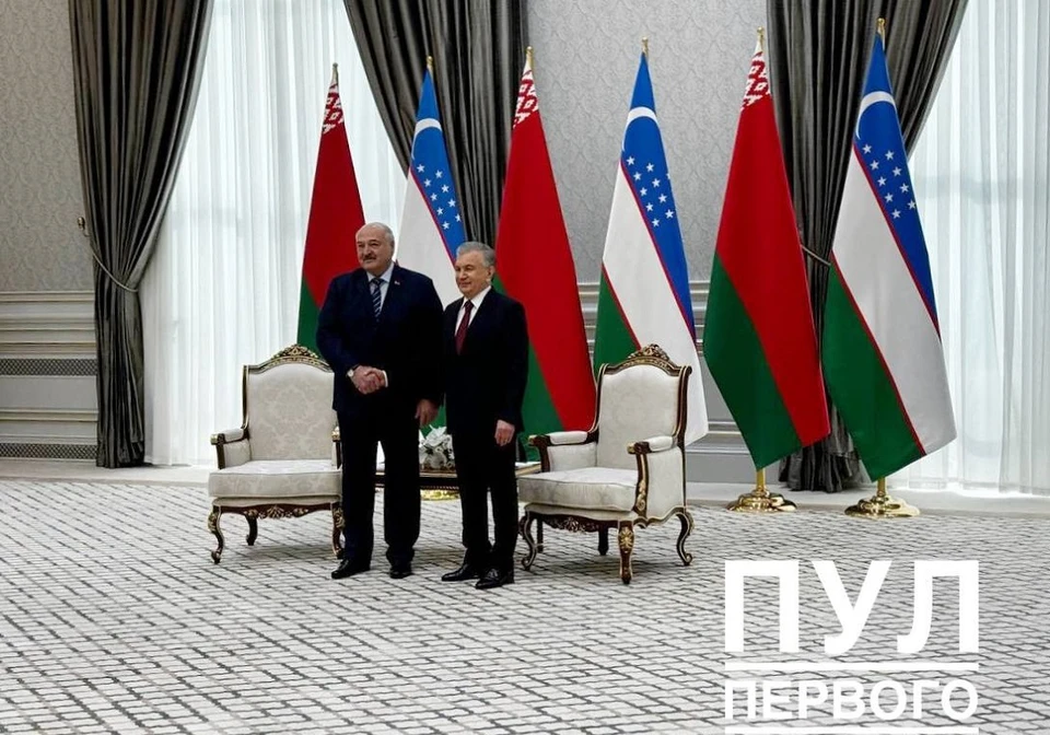 Во время визита Лукашенко в Узбекистан Минск и Ташкент стали городами-побратимами. Фото: телеграм-канал «Пул Первого».