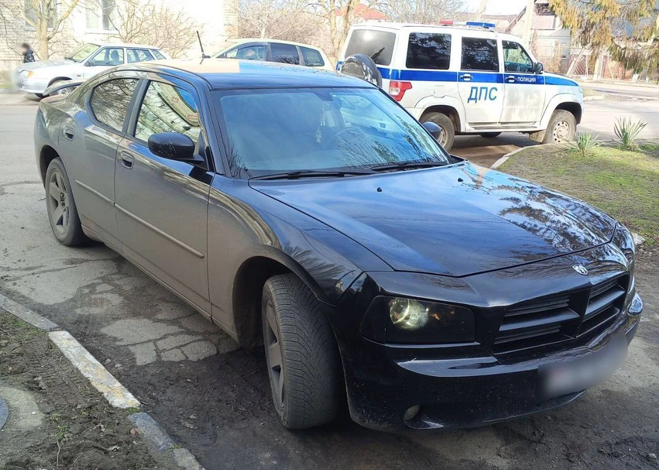 В Херсонской области нашли угнанный автомобиль. ФОТО: ГУ МВД России по Херсонской области