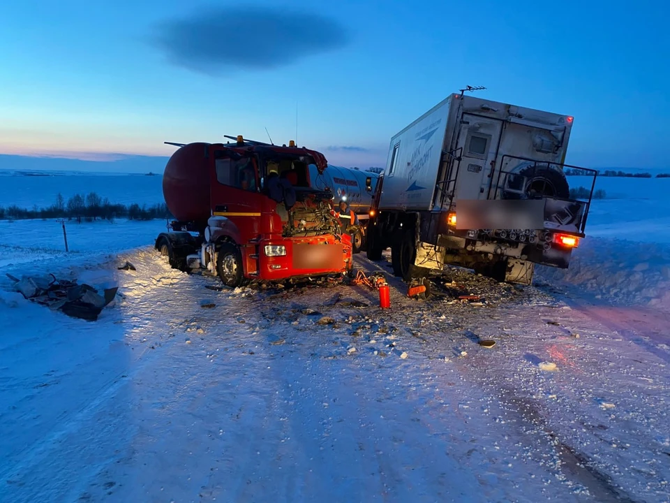 Авария произошла на 406-м километре автодороги Казань – Оренбург