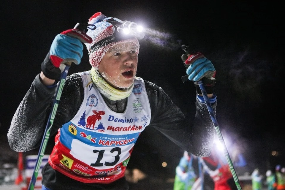 В Рыбинском районе прошли ночные лыжные соревнования. ФОТО: страница Дмитрия Рудакова ВКонтакте