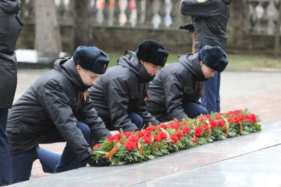 С возложения цветов начнется отмечание 81-летия со Дня освобождения Краснодара.