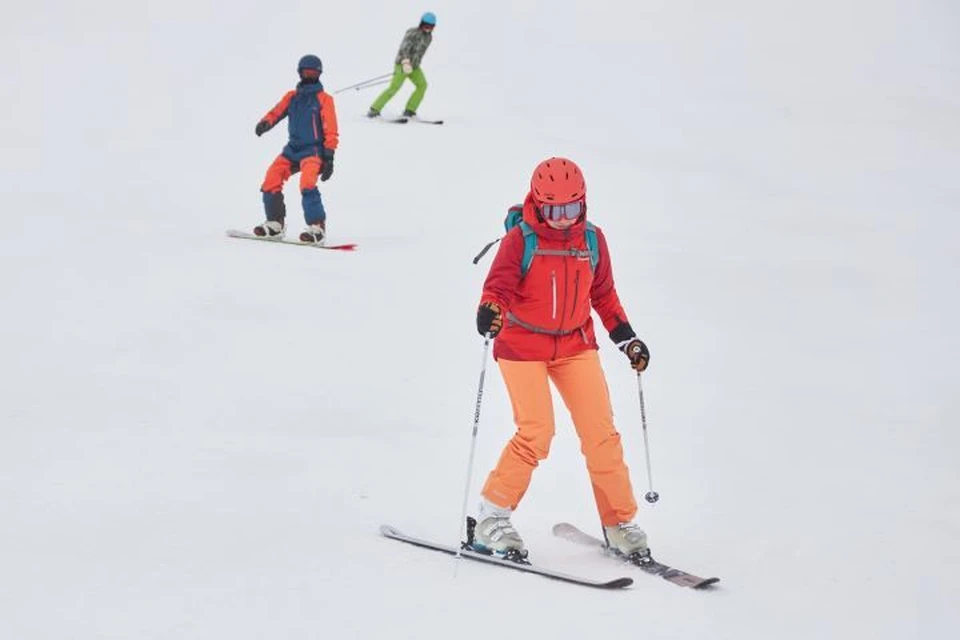 Массовая лыжная гонка прошла в Сочи.