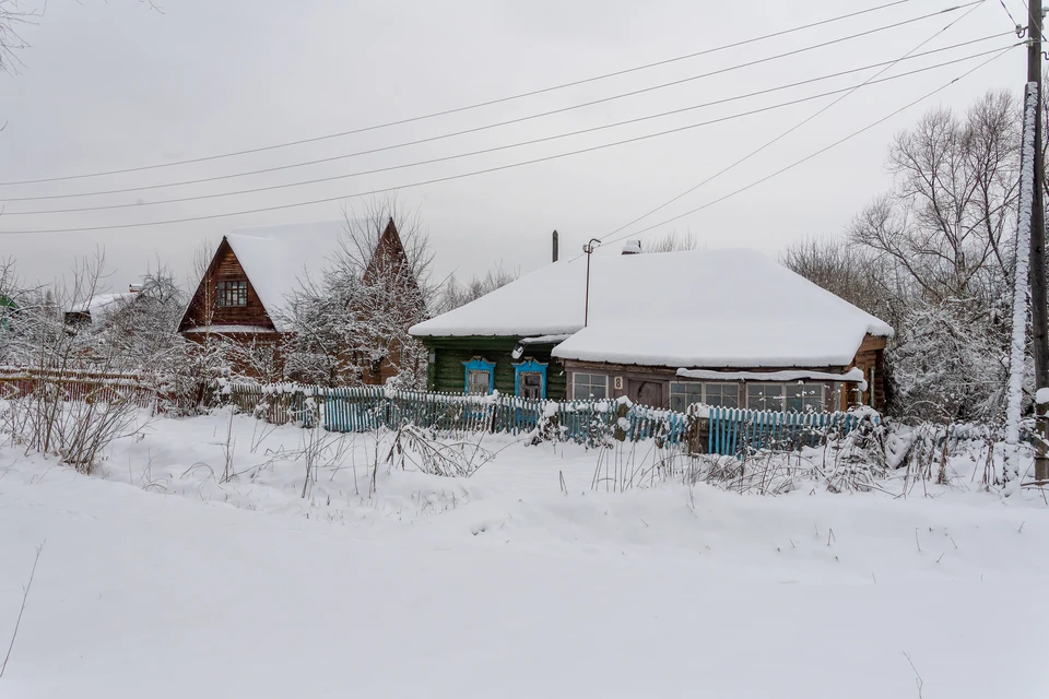 Жители ульяновской деревни Бирючевка с 6 февраля из-за оказались в снежном плену
