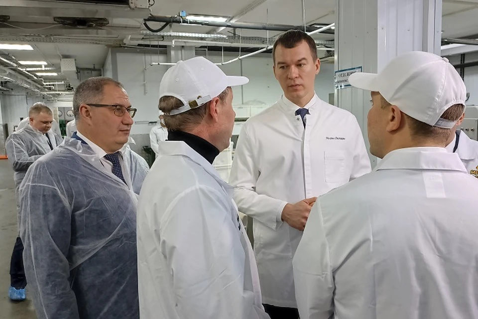 Михаил Дегтярев посетил предприятия пищевой промышленности