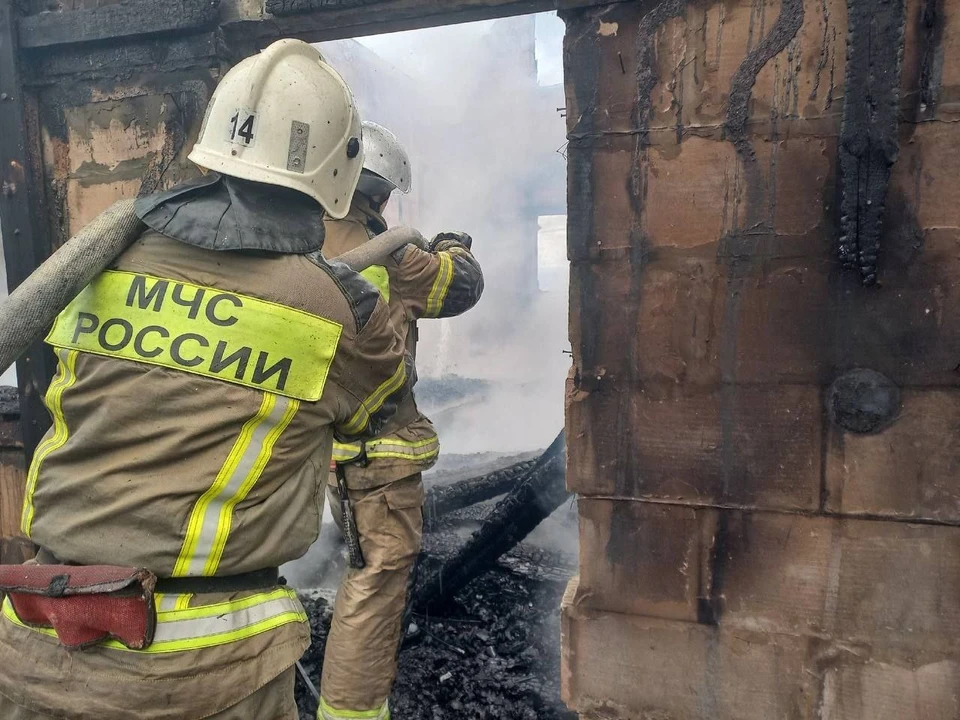 Пожар в алуште сегодня