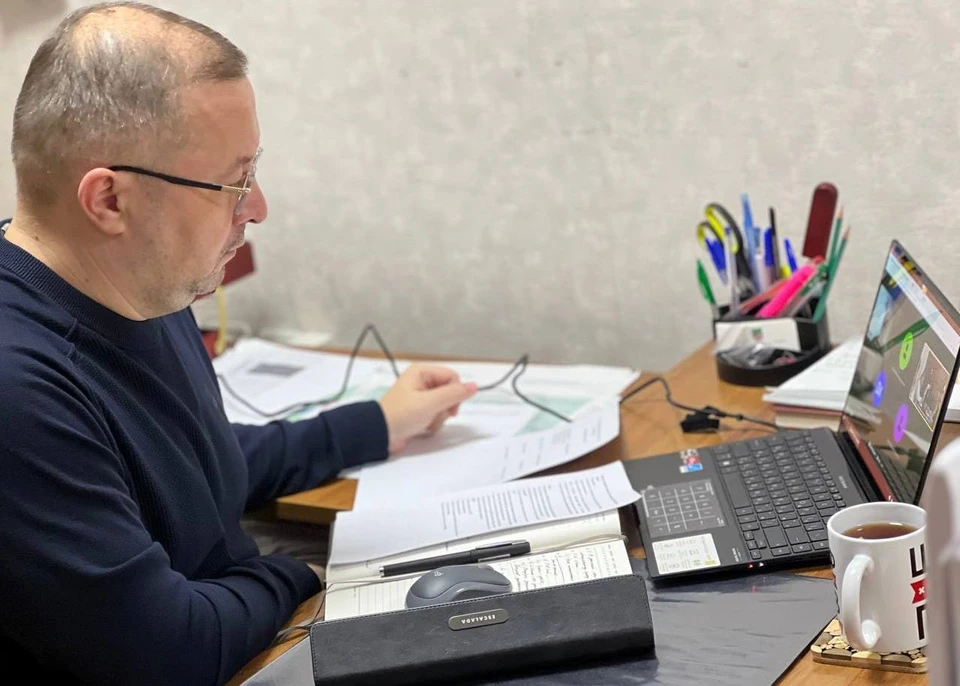 Совещание между министерством природы региона и коллегами из республики прошло в формате видеоконференции. ФОТО: минприроды Запорожской области