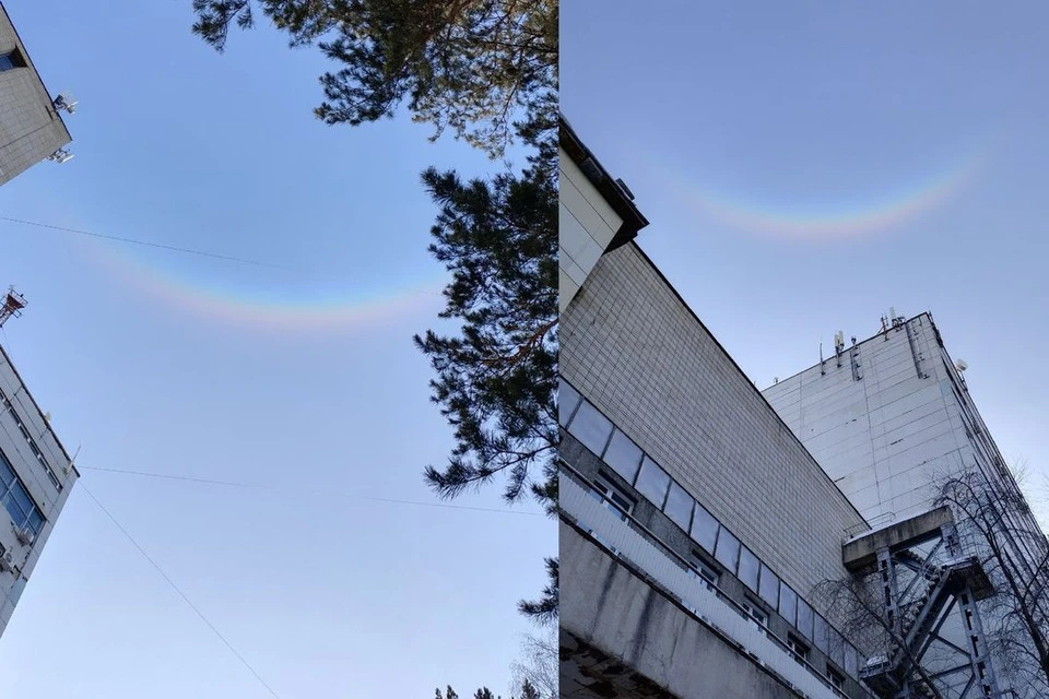 Это явление называют гало. Фото: Проноза Светлана Валерьевна