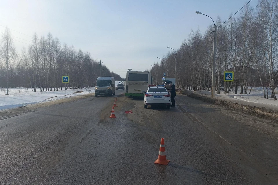 Водитель автобуса сбил 16-летнюю девушку на трассе под Липецком