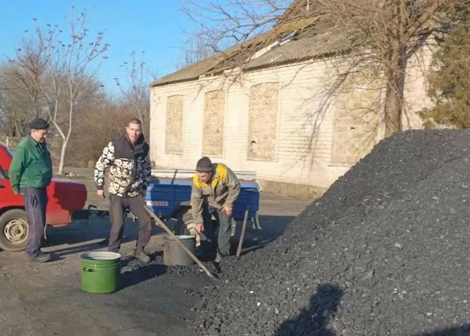 В Херсонской области состоянием на 1 марта выдано 28,5 тысяч тонн социального угля. ФОТО: Андрей Алексеенко