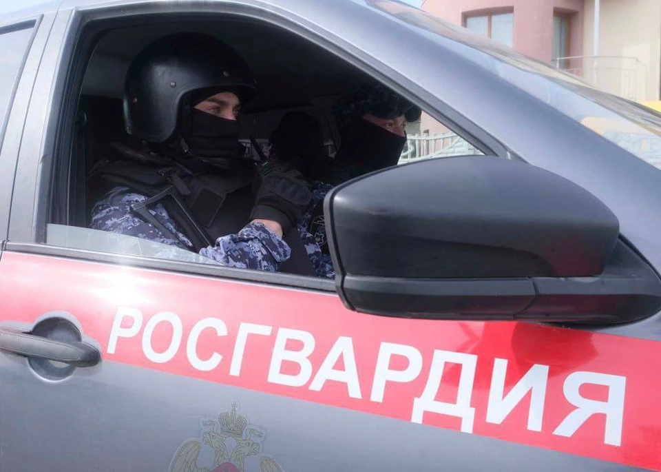 В Геническе Херсонской области прошла акция "Мужские профессии в Росгвардии". ФОТО: пресс-служба Росгвардии