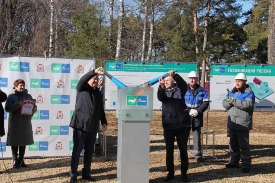 В Смоленской области во вторник, 5 марта состоялась церемония ввода в эксплуатацию межпоселкового и внутрипоселковых газопроводов и подключения к ним первых домовладений в Понизовском сельском поселении Руднянского района. Фото: пресс-служба правительства Смоленской области.