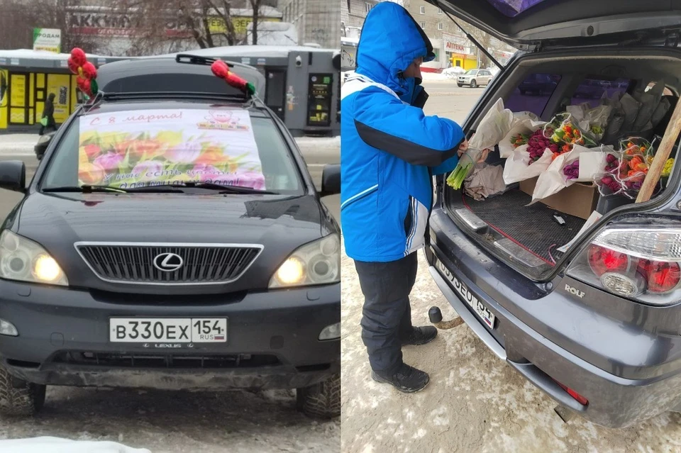 Стихийный рынок открылся возле Золотой Нивы.