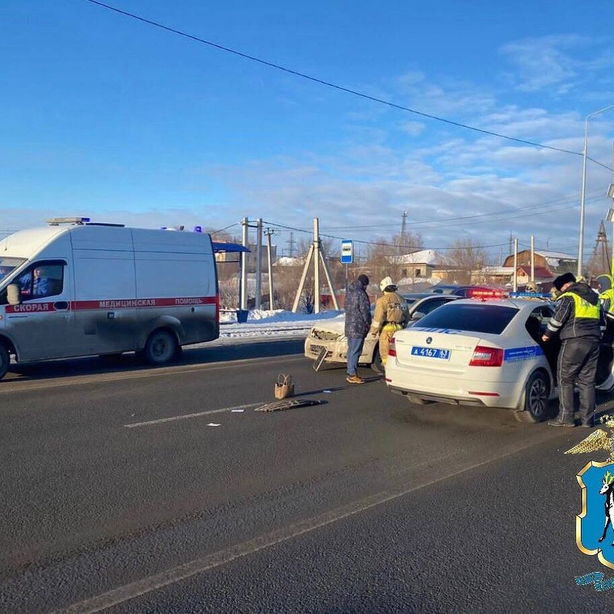 В Самарской области ранним утром женщина оказалась под колесами легковушки  - KP.RU