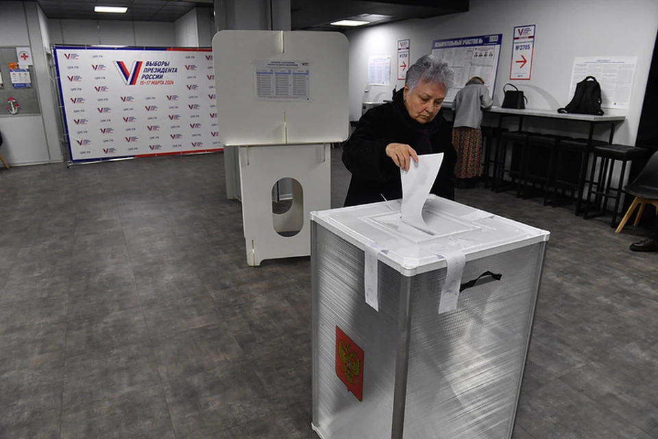 Явка на выборах президента России превысила 40%