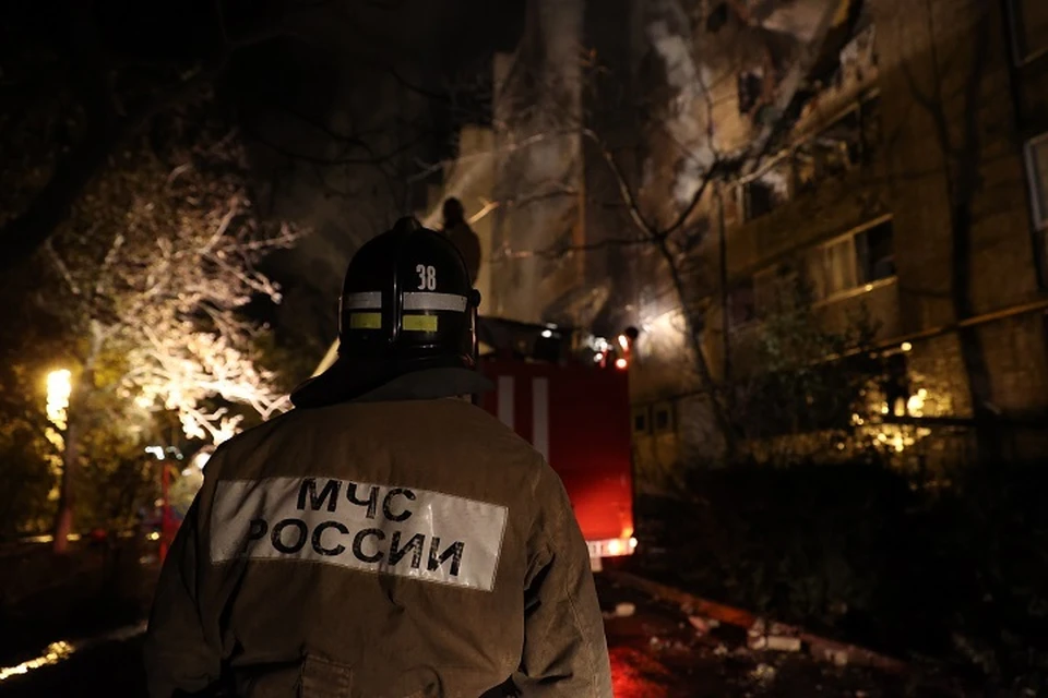 Двое погибли в ночном пожаре