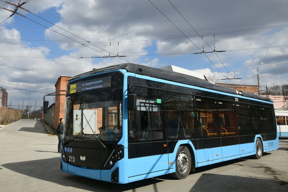 На этой неделе в Новосибирске завершат поставку 120 новых троллейбусов