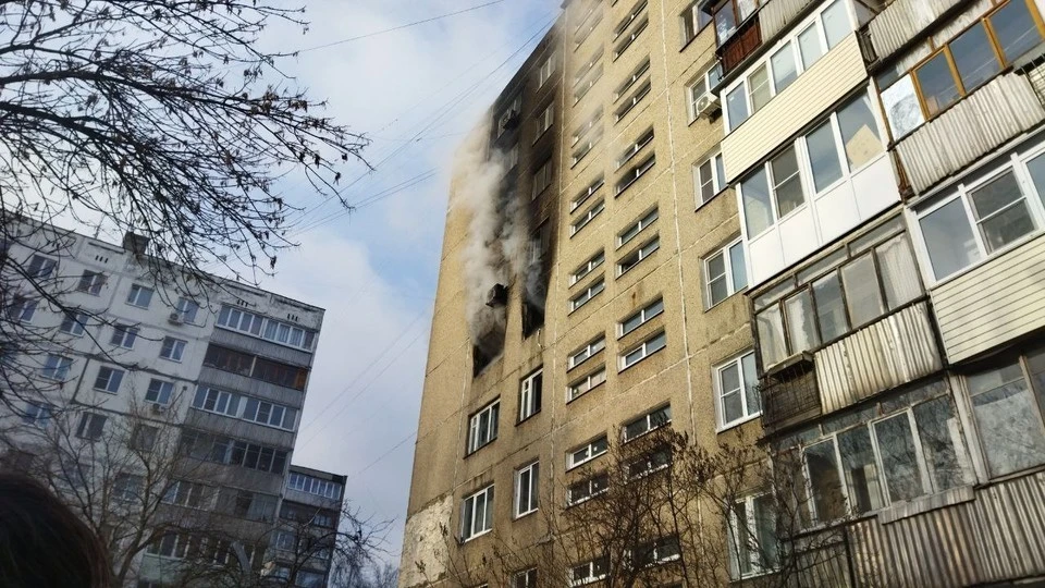 Уголовное дело возбудили после пожара в девятиэтажке на улице Фучика. ФОТО: Дарья Вострышева.