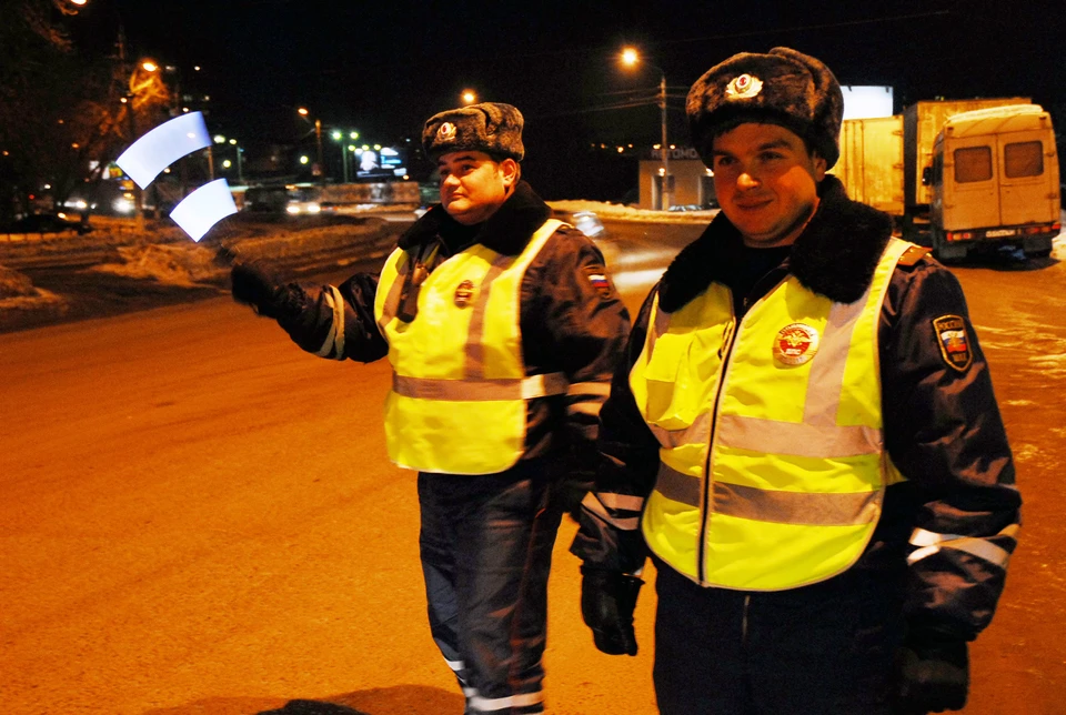 В Коми сотрудники ДПС поймали за сутки 9 пьяных водителей. Фото: Алексей ФОКИН.