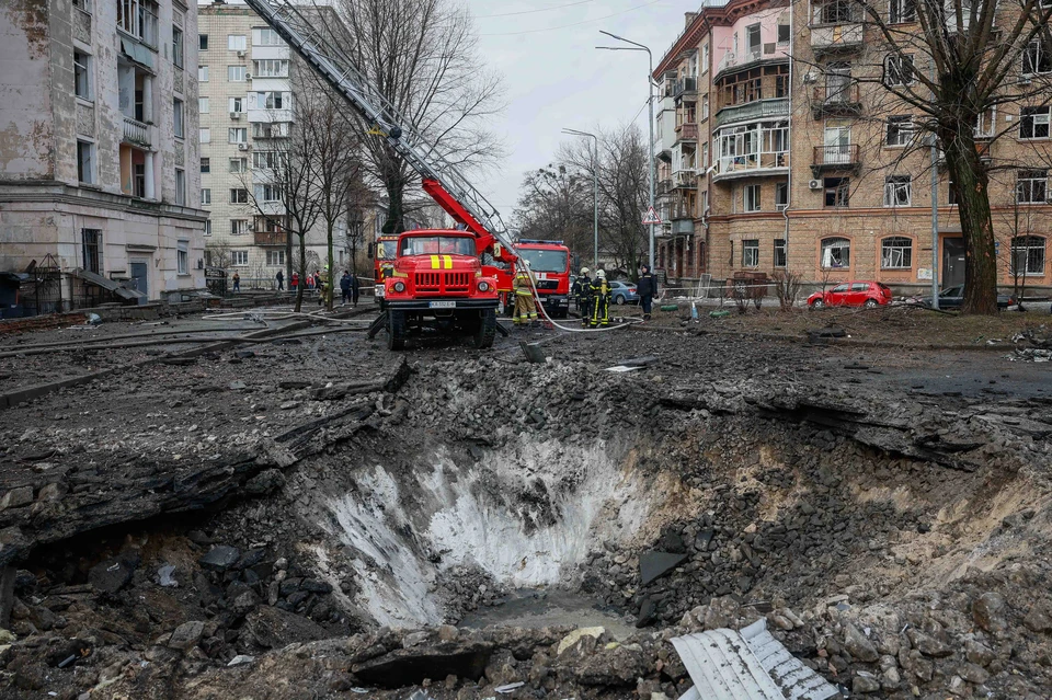 В Киеве после удара «Кинжалами» обнаружили воронки диаметром семь метров