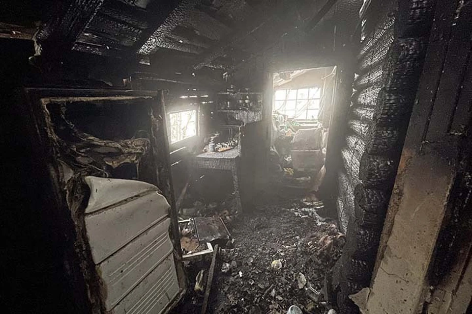 При пожаре в жилом доме погибла женщина Фото: СУ СК РФ по Тверской области