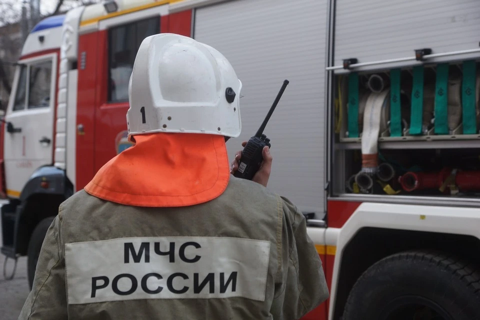 В Мелекесском районе во время пожара в доме пострадал 65-летний ульяновец