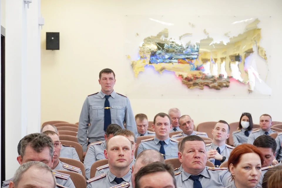 В УФСИН Ульяновской области прошло совещание, на котором представили нового начальника ИК-3. ФОТО: УФСИН УО