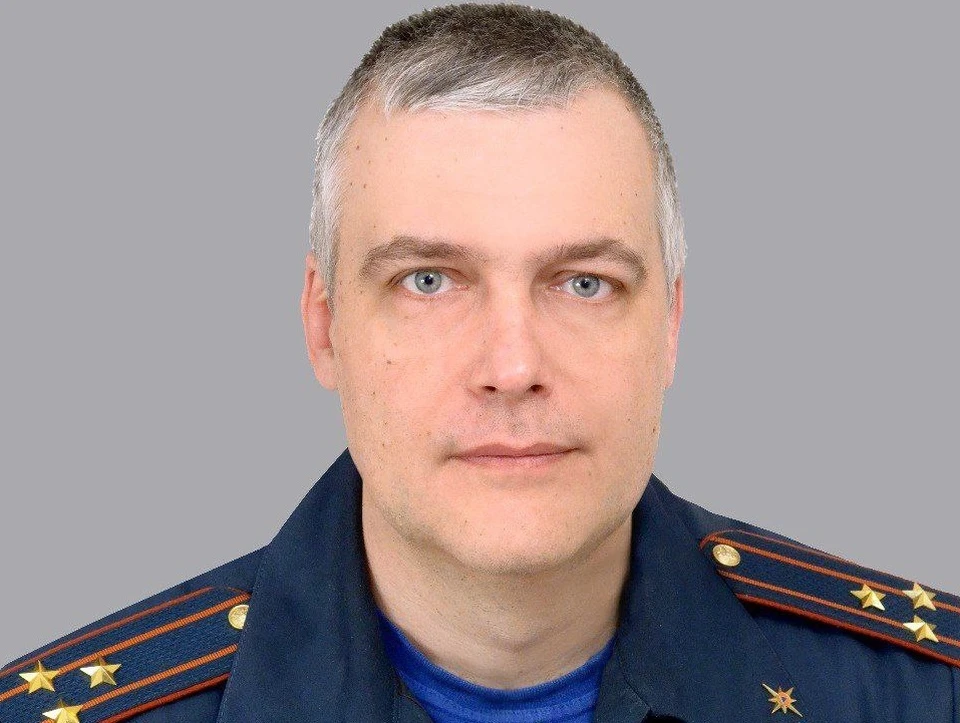 Алексей Чикунов. Фото пресс-службы регионального МЧС.