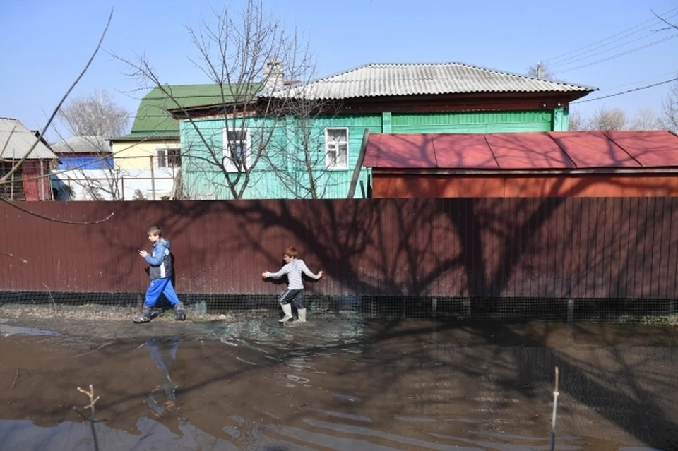 В Башкортостане после первых весенних дождей резко стал таять снег.