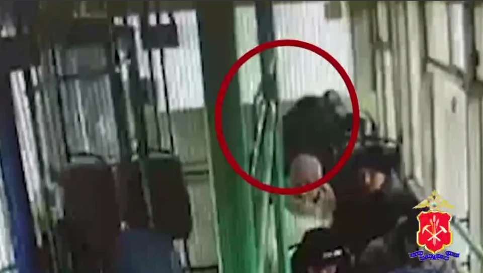 Камера видеонаблюдения, установленная в салоне, зафиксировала момент преступления.