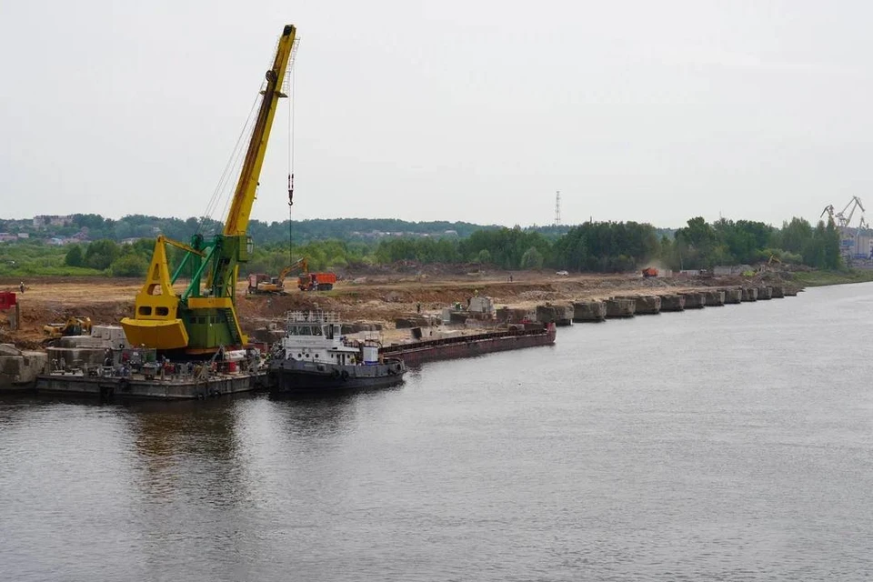 Реконструкция Городецкого гидроузла подорожала на 10 млрд рублей. Фото: ГК «Монолитное строительное управление-1»