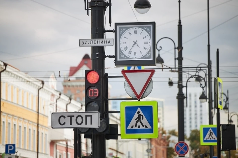 Светофоры отключили в Заднепровском районе Смоленска