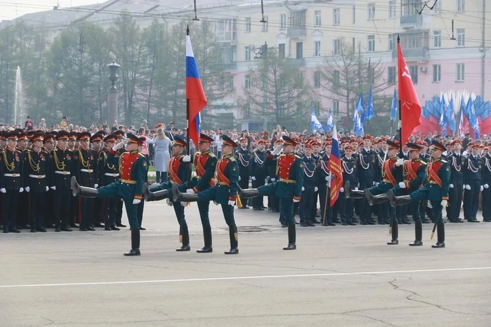 Парад Победы в Барнауле