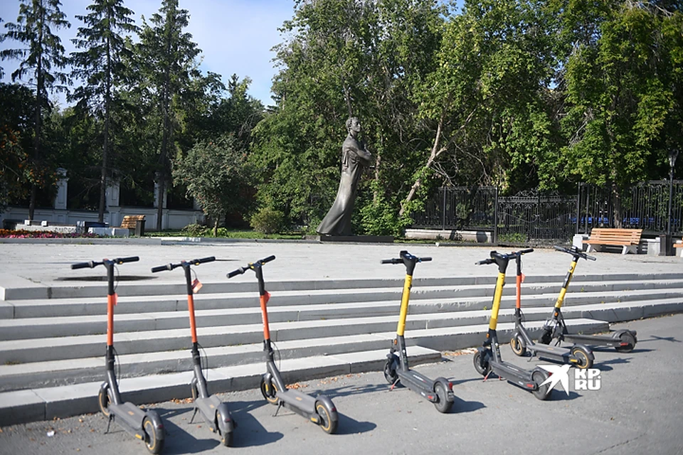 В Екатеринбурге стартовал сезон самокатов