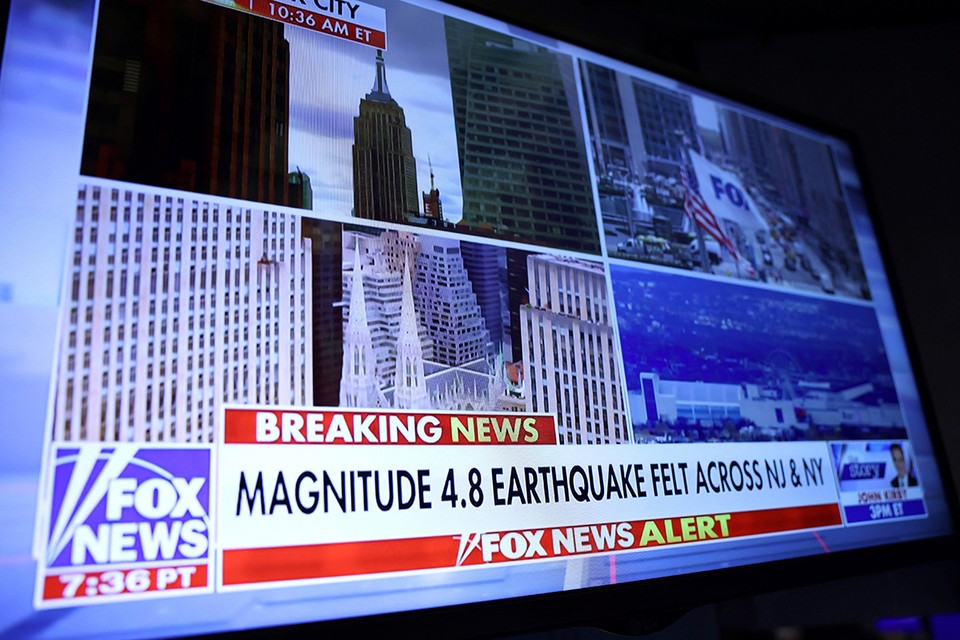 Совбез ООН прервал заседание из-за мощного землетрясения в Нью-Йорке