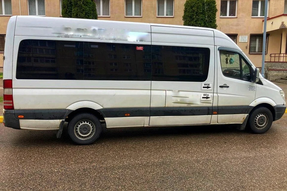 Нетрезвого водителя маршрутки сняли с рейса в Гродно. Фото: УВД Гродненского облисполкома.