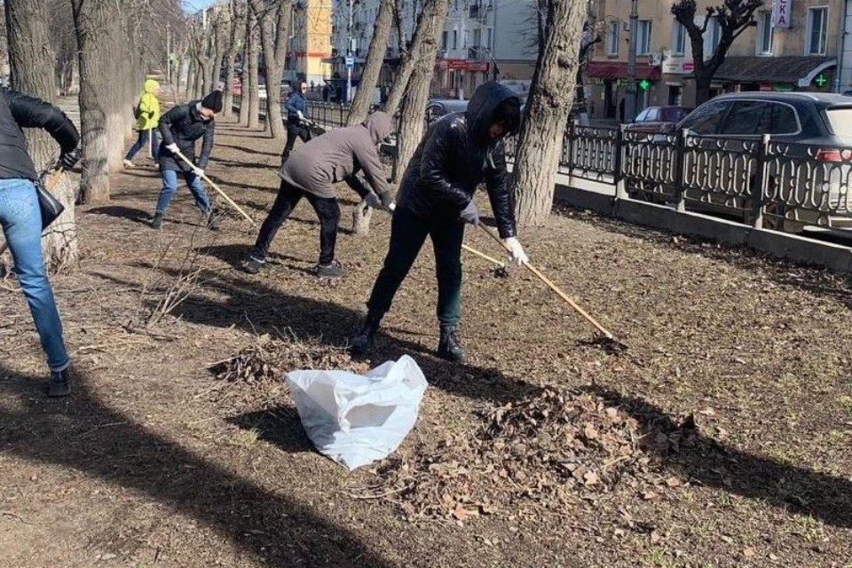 С аллеи убрали ветки, листву и мусор. Фото: администрация Кирова