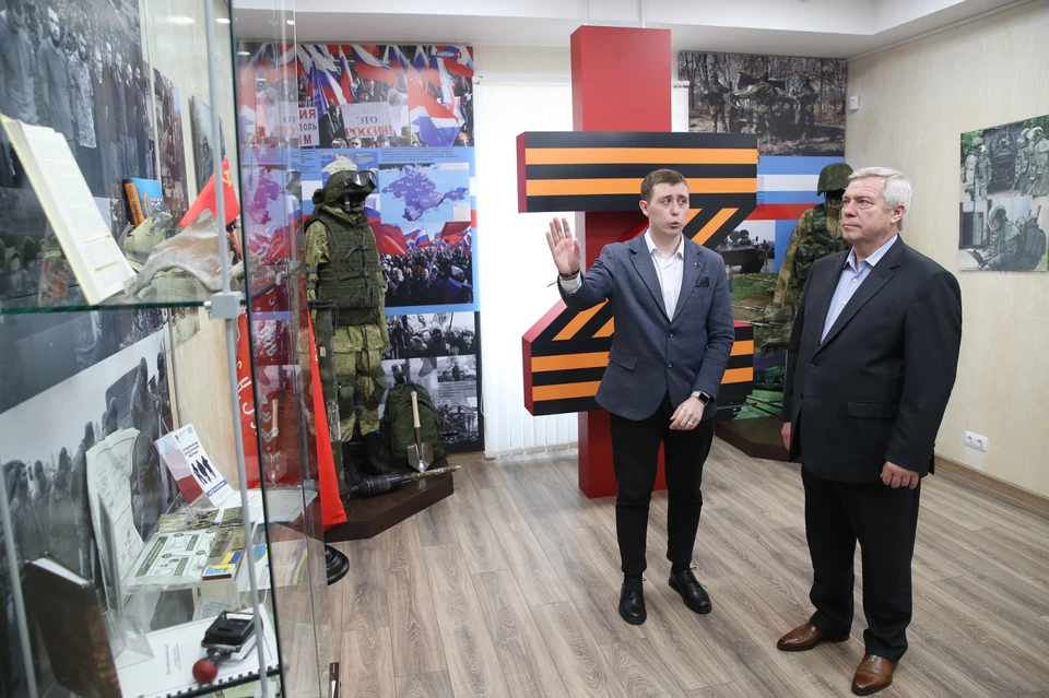 В Ростовской области появятся музеи славы героев специальной военной операции. Фото: правительство Ростовской области