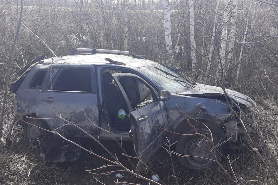 В Новосибирской области в лобовом ДТП погибли два человека. Фото: Госавтоинспекция НСО