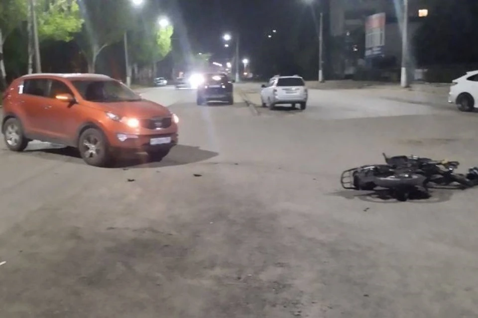 Двое подростков пострадали в результате ДТП в Луганске. Фото - УГИБДД МВД по ЛНР