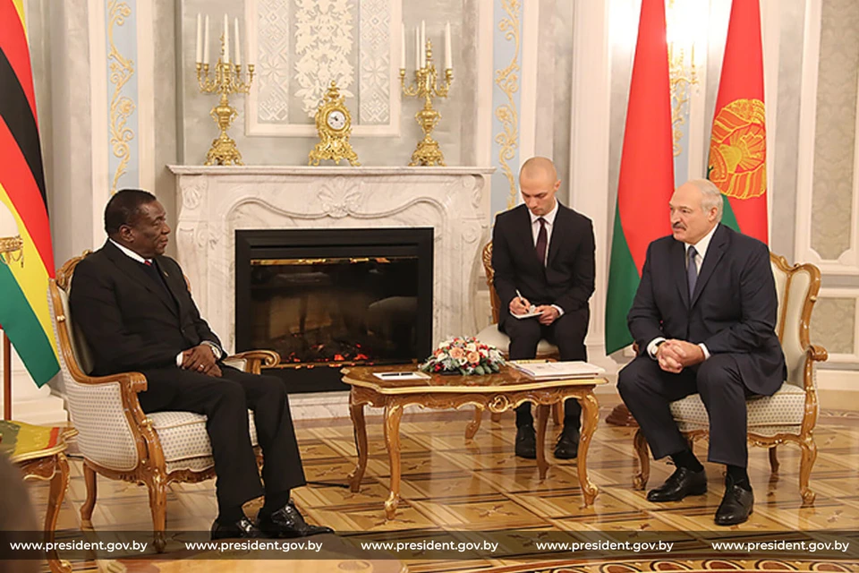 Лукашенко поздравил президента Зимбабве с Днем Независимости. Фото: president.gov.by