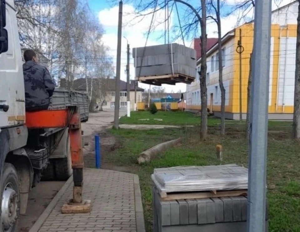 В Барятино обустроят пешеходные дорожки и освещение