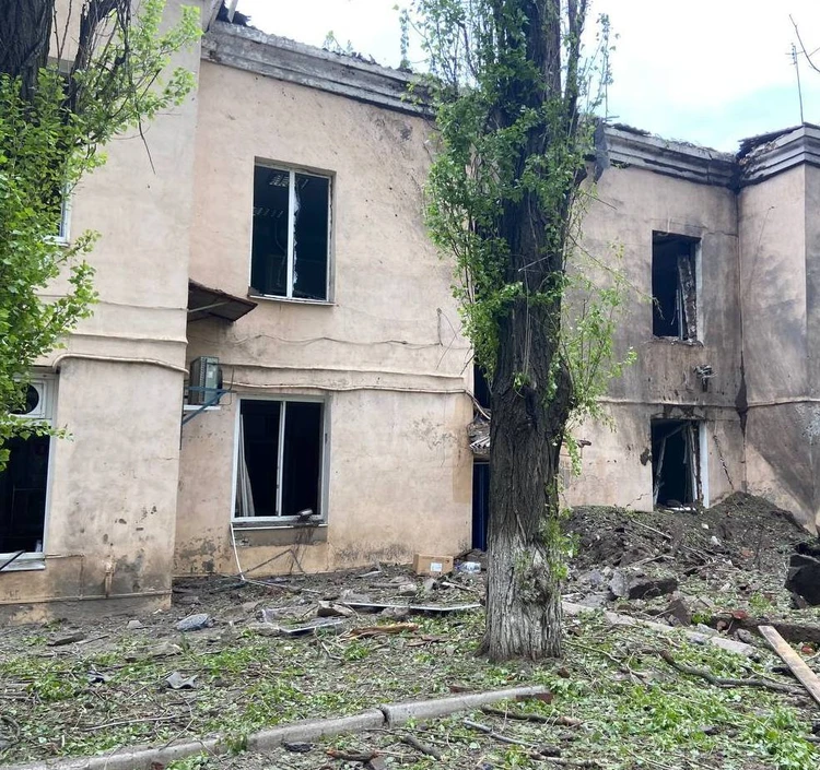 Кузбасс поможет Горловке восстановить поврежденные при обстреле здания центральной горбольницы