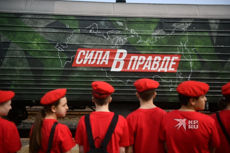 В уральской столице остановился поезд «Сила в правде»