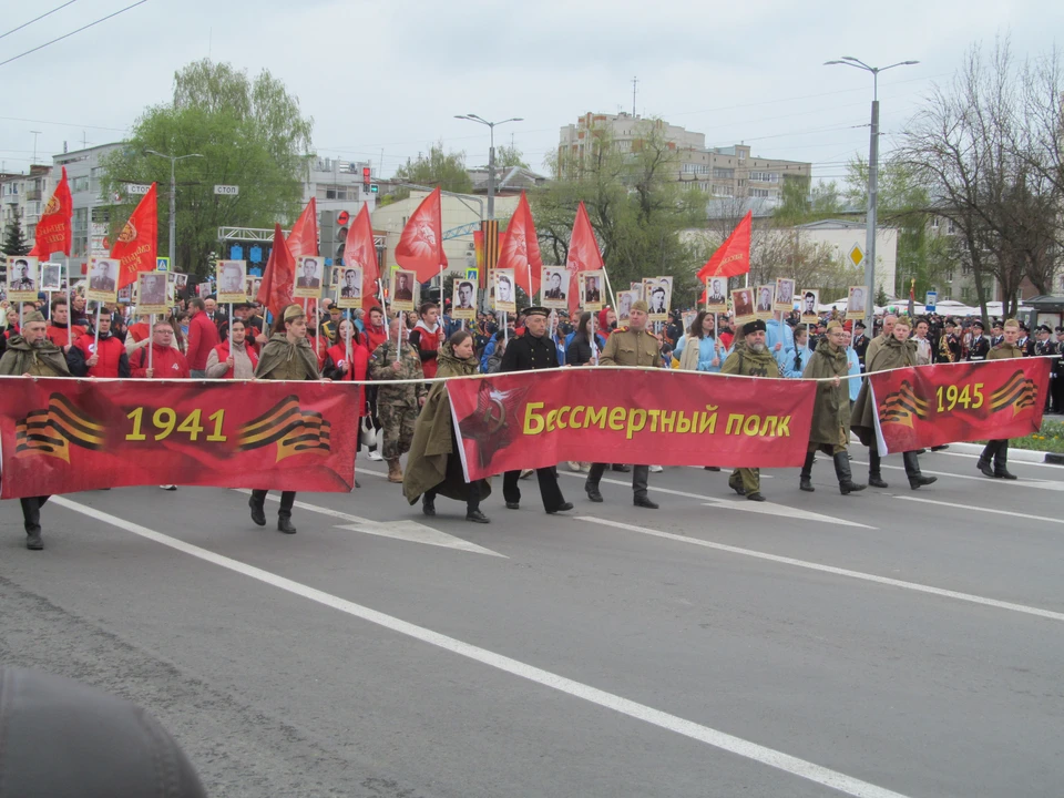 "Бессмертный полк" во Владимире в 2022 году