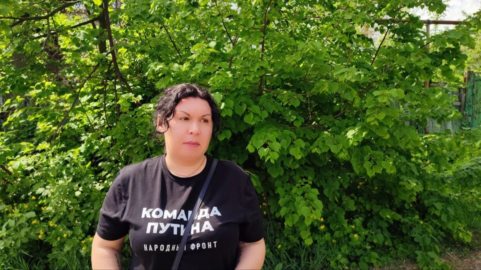 Ксения Скутина приехала в ЛНР из Сургута